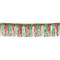 Red & Green Tinsel Fringe Garland – Festive Holiday and Party Decoration